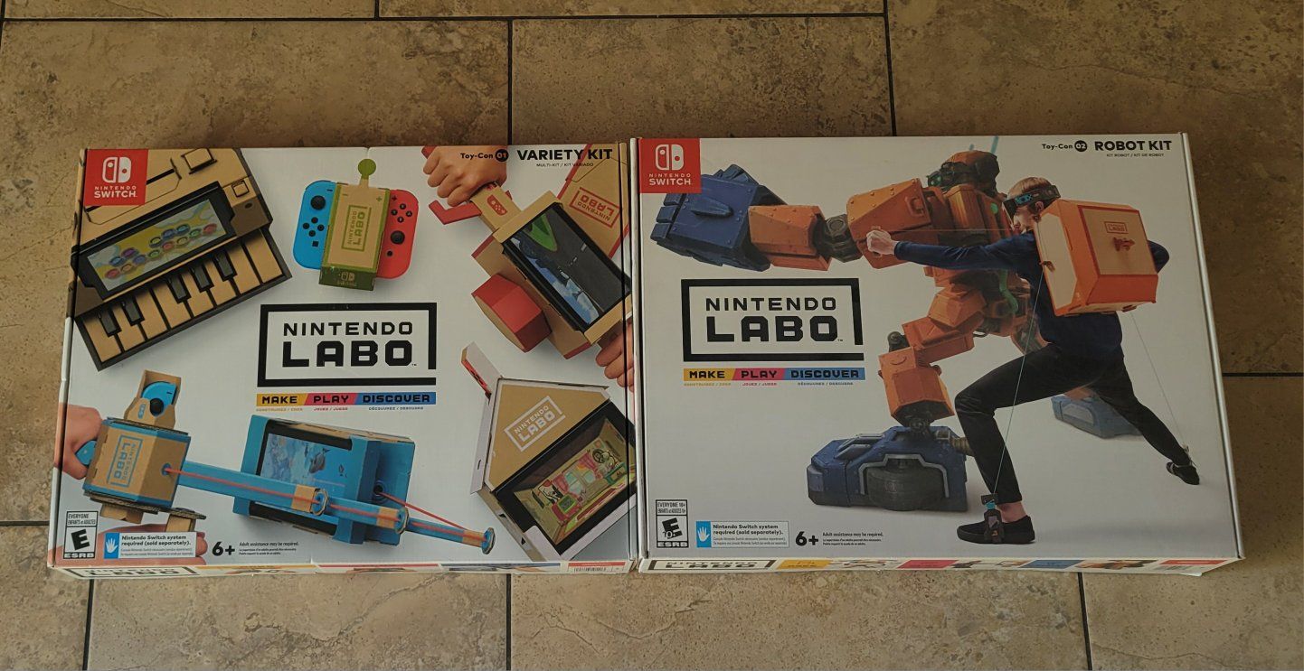 Nintendo Labo kits