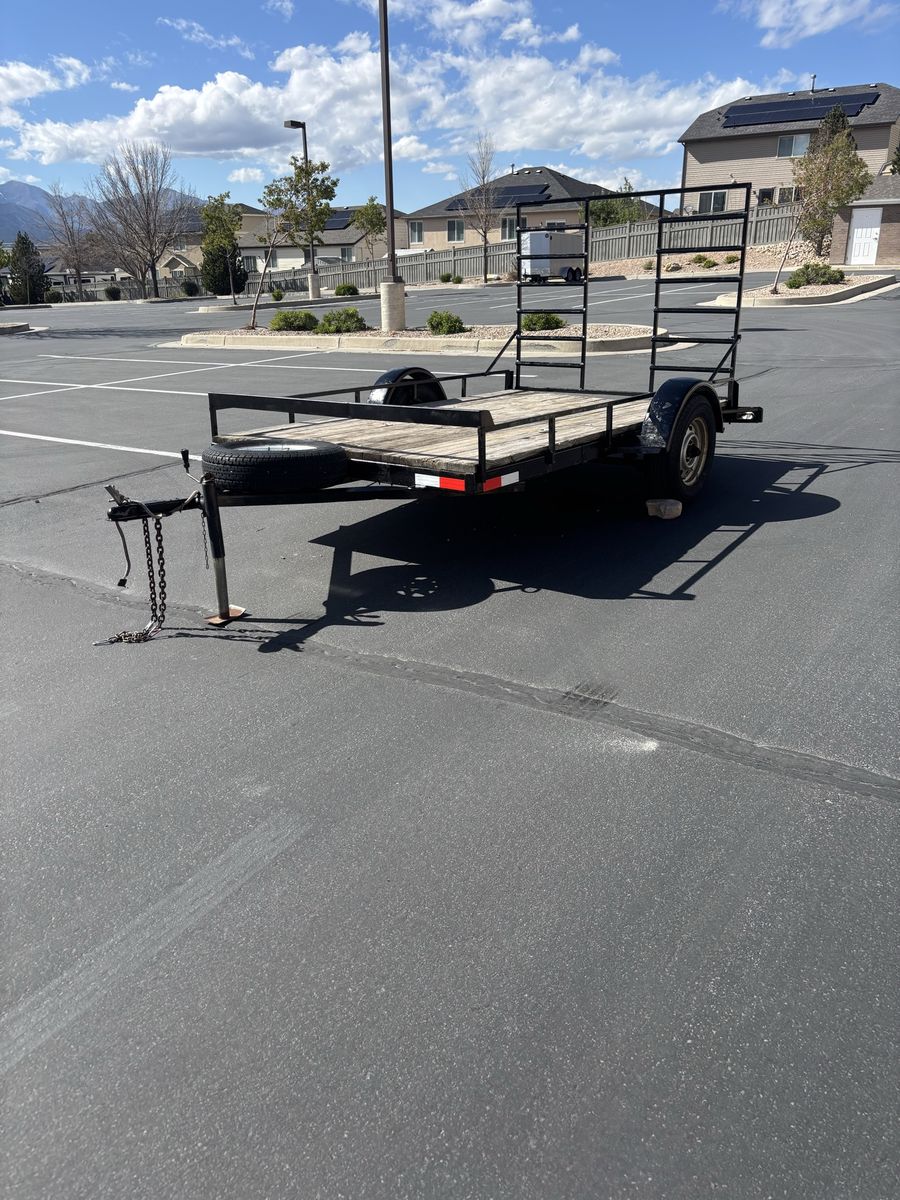 6x10 Utility Trailer w/Ramp-Ready to Tow