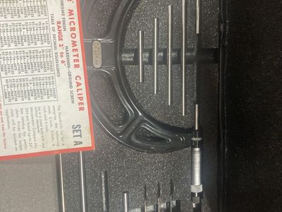 Starrett outside micrometer