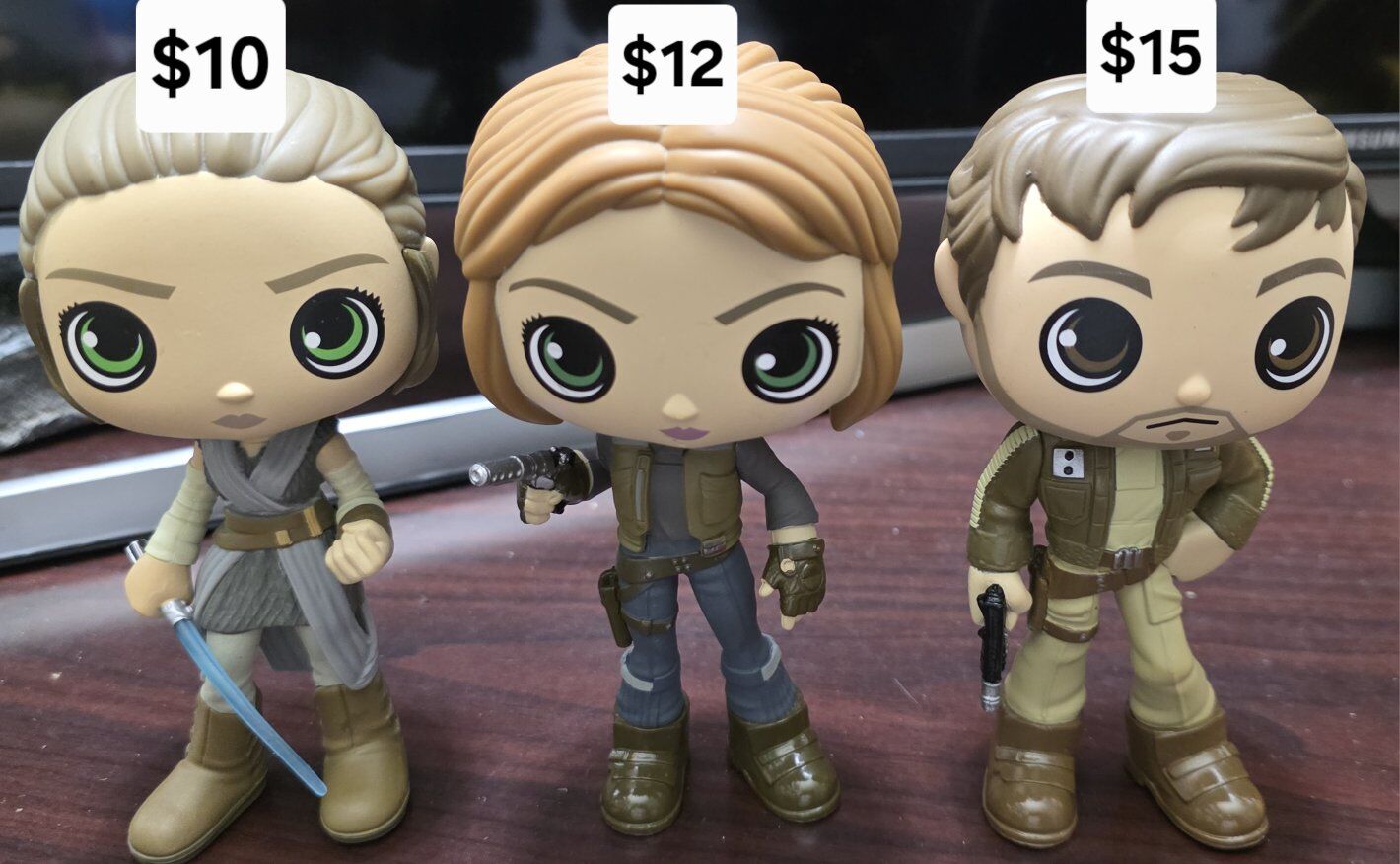 Funko Wobbler Star Wars Figures (3)