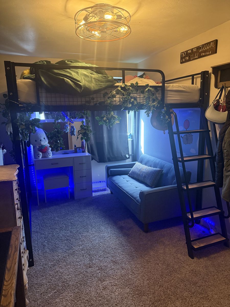 King Loft Bed Frame
