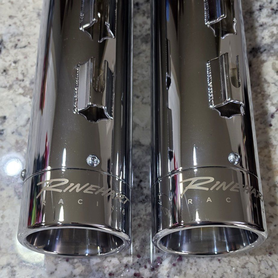 HD Touring 4" Rinehart DBX40 Slip-On Exhaust