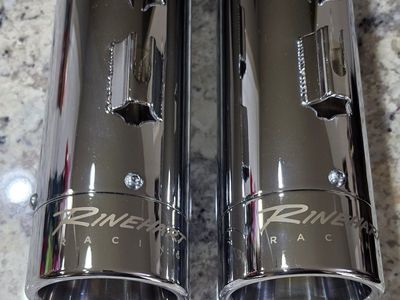 HD Touring 4" Rinehart DBX40 Slip-On Exhaust