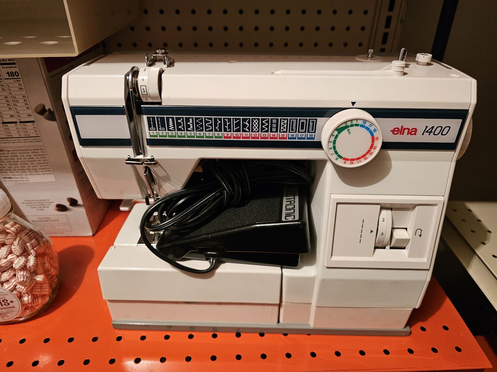 Rare Elna 1400 Portable Sewing