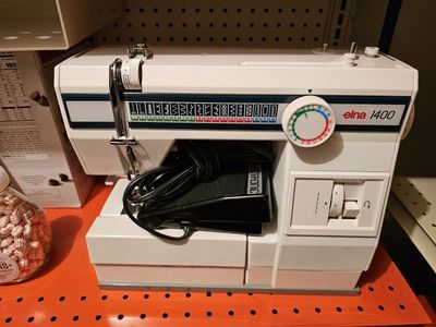 Rare Elna 1400 Portable Sewing