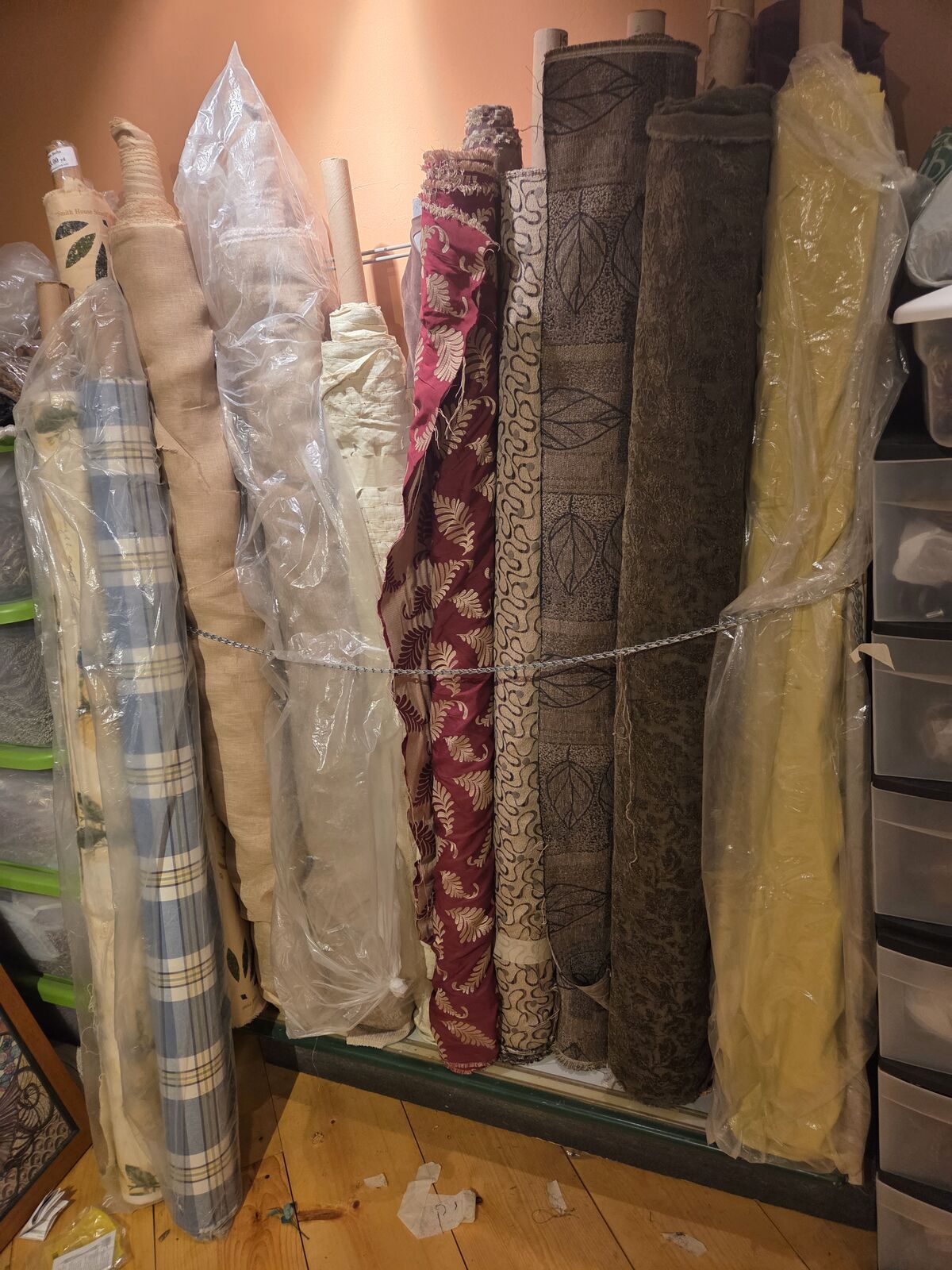 THIS FRIDAY AND SATURDAY MORE FABRICS, ANTIQUE FURNITURE FABRIC MANTI 155 S. MAIN STREET
