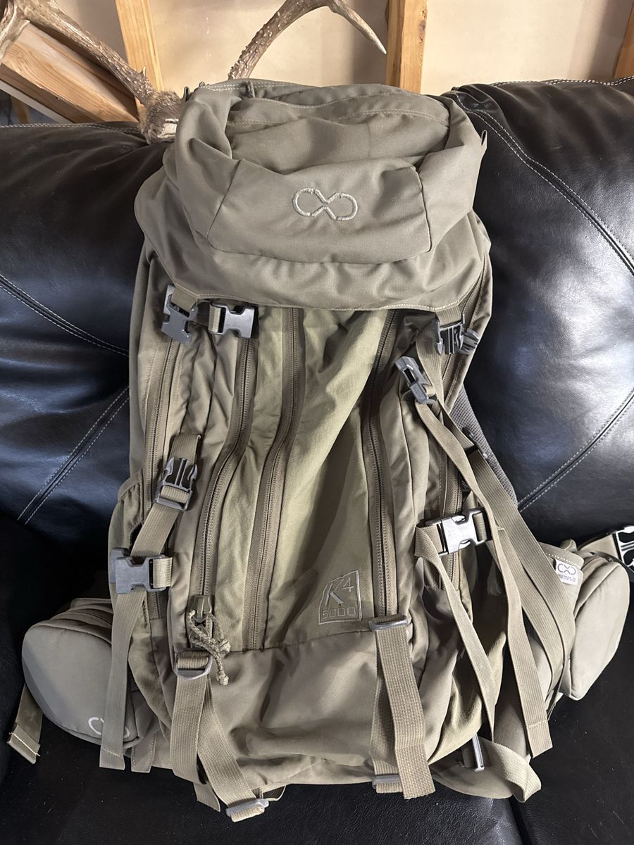 Exo Mtn Gear K4 5000 Hunting Backpack System - Ranger Green