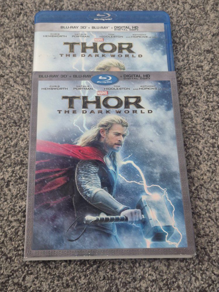 Thor The Dark World Bluray