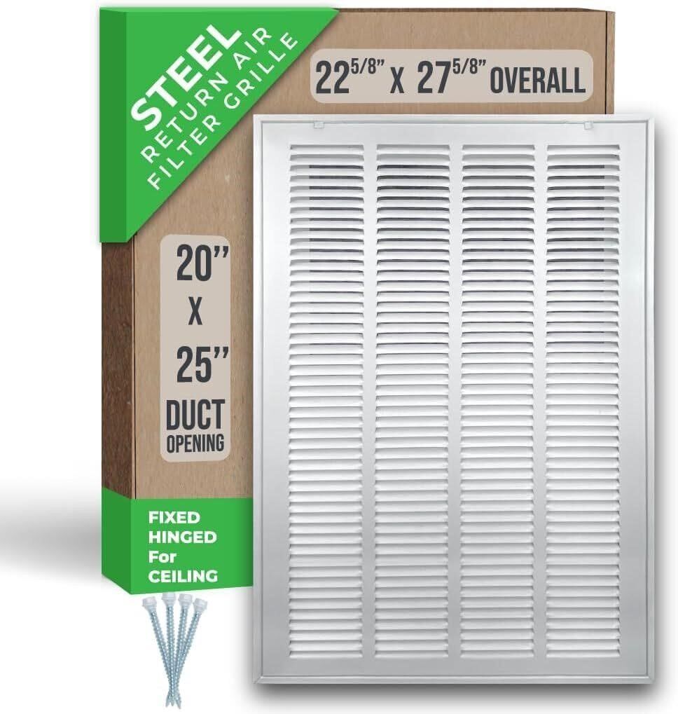 Handua Steel Grille 20x25 for 1-inch Filters