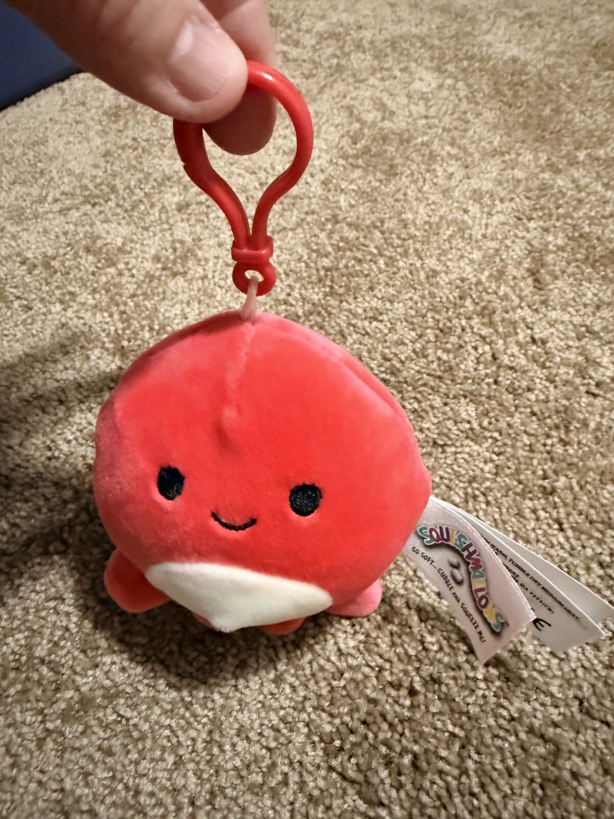 Little Squishmallows Octopus keychain