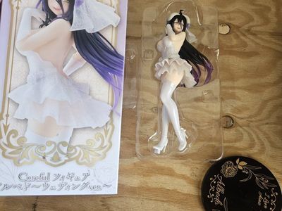 Anime Albedo Overlord Figure Set: BiCute Bunnies, Coreful, Sexy Overseer, Trio-Try-It Collectibles