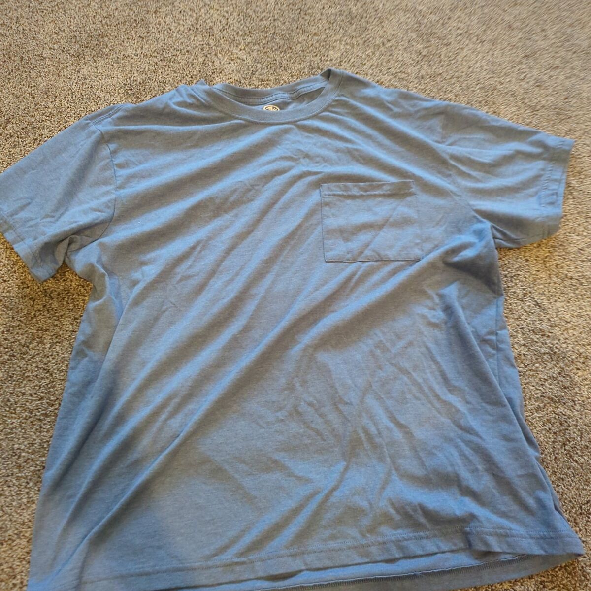 Large Blue Men's T