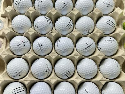 150 excellent condition Maxfli Golf Balls.