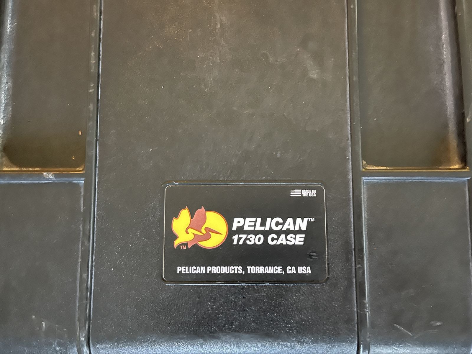 Pelican 1730 Hardigg Protector Case - Black, Watertight, with Foam Insert, Made in USA