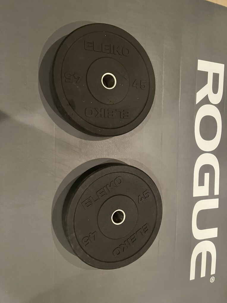 Eleiko 45 Lb Compressed Rubber Plates