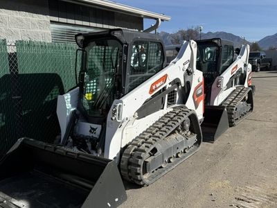 Bobcat T595 CTL - Enclosed Compact Track Loader Rental – Landscaping & Jobsite Machine - Starts under $300