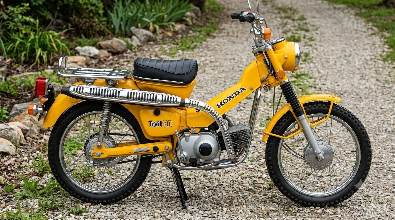iso 1970 honda ct90 parst bike