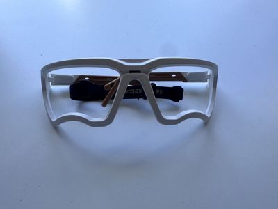 Kitchen Blockers lensless protective eyewear designed for pickleball.