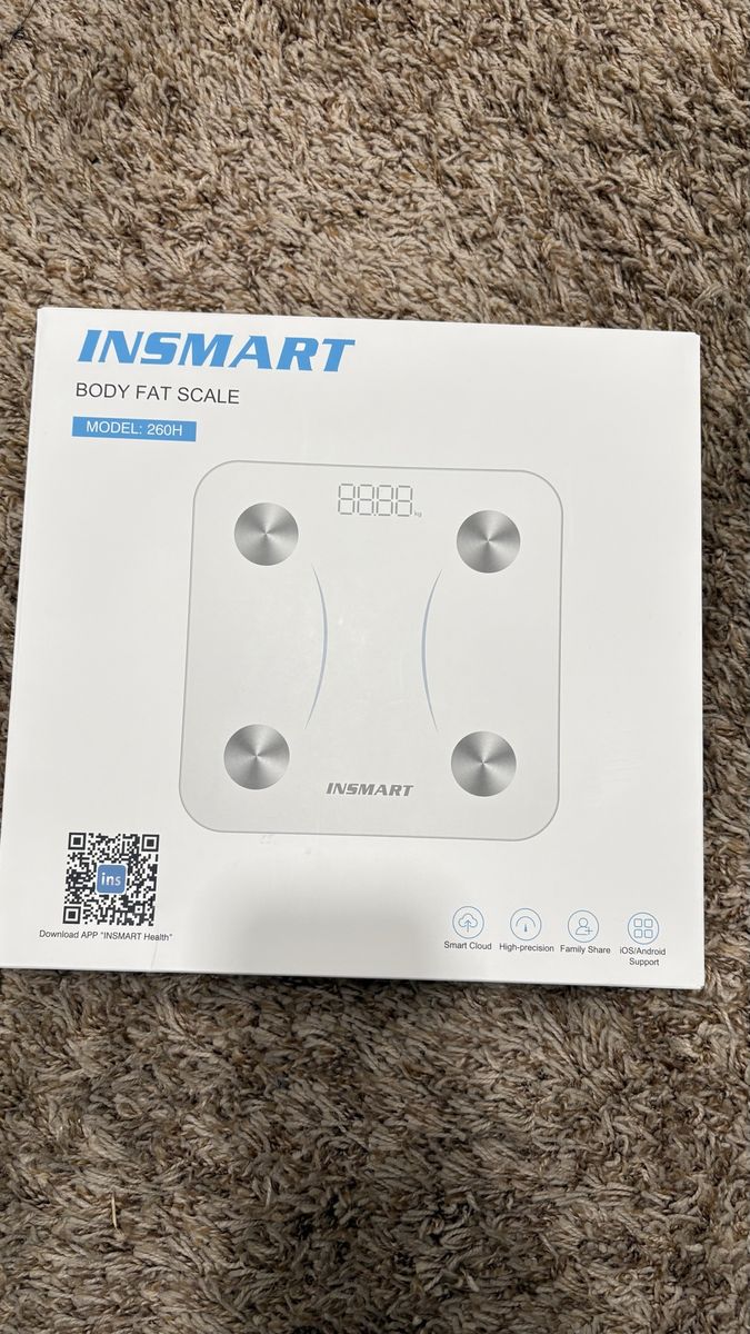 INSMART Smart Body Fat Scale – Like New