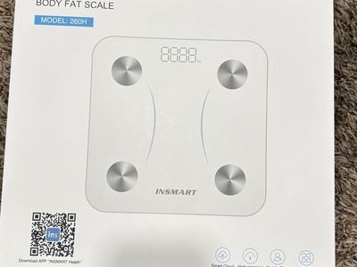 INSMART Smart Body Fat Scale – Like New