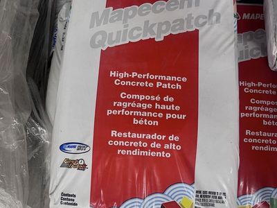 MAPEI Mapecem Quickpatch – High-Performance Concrete Patch (50 lb.)