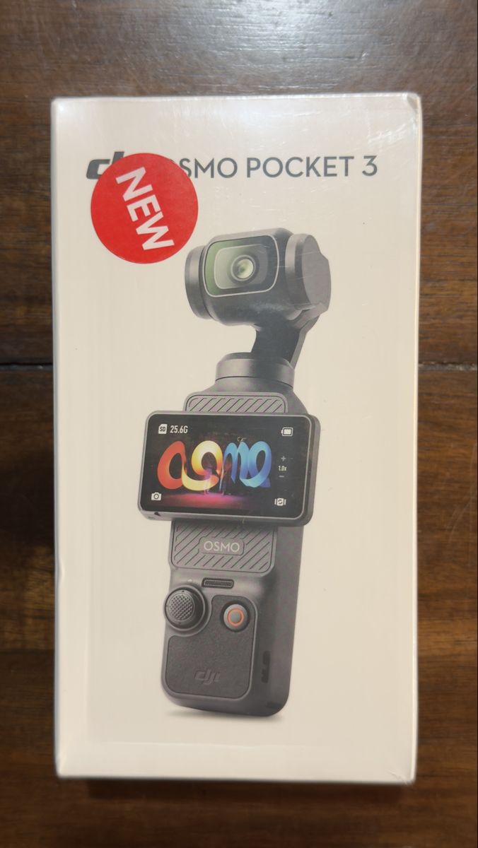 New DJI Osmo Pocket 3 Handheld Gimbal Camera with 1" CMOS & 4K/120FPS, 10-bit D-Log M & HLG