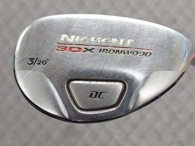 Nickent 3DX Ironwood, #3 - 20 degree, Right handed