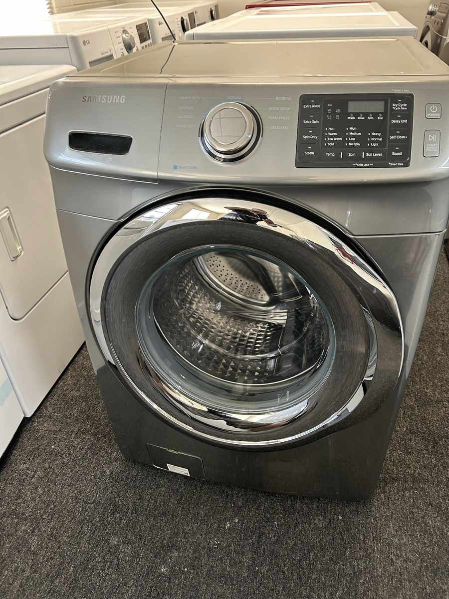 Samsung stainless washing machine
