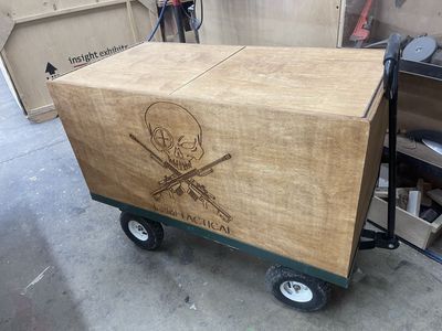 Tactical moving cabinet