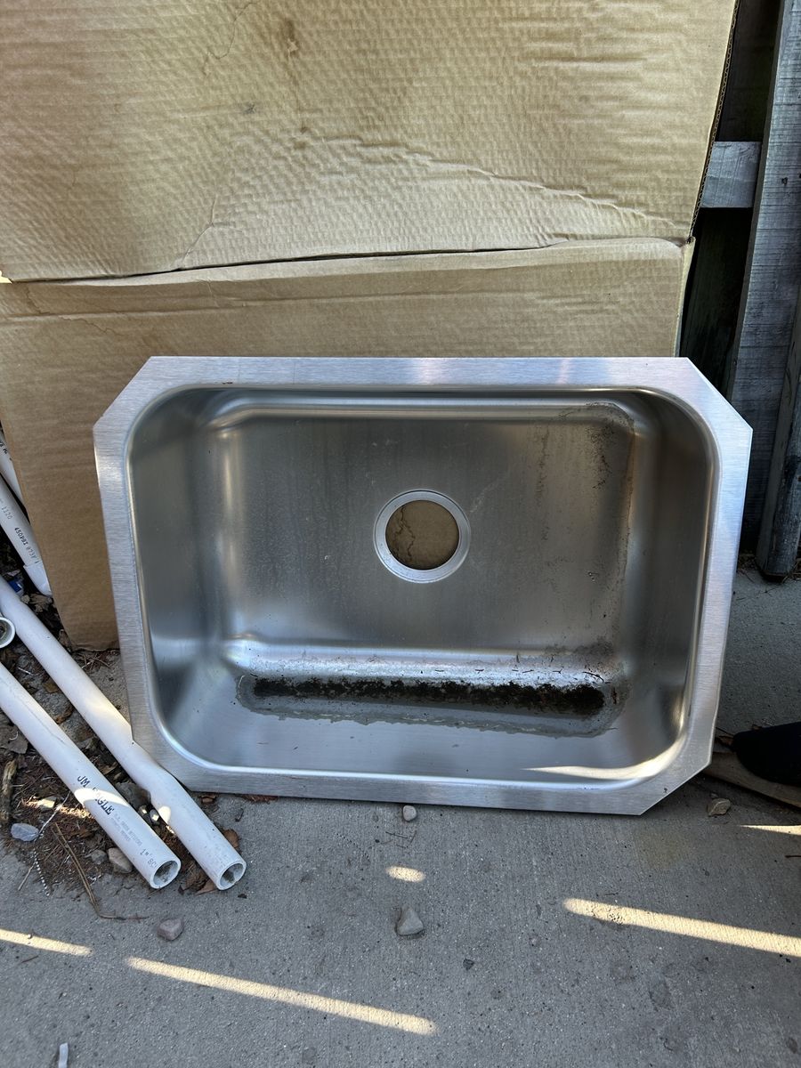 American standard single bowl sink