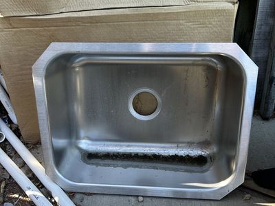 American standard single bowl sink