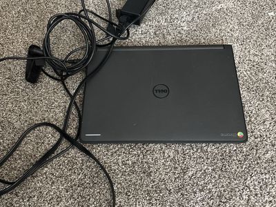 Dell Chromebook Laptop - Black, Chrome OS, with Charger
