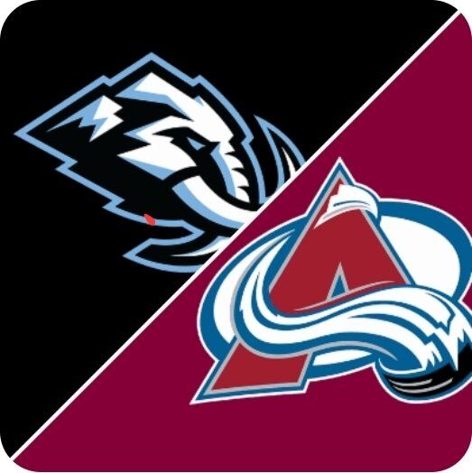 Utah Mammoth vs Colorado Avalanche hockey game