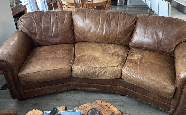 Leather Couch