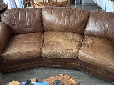 Leather Couch