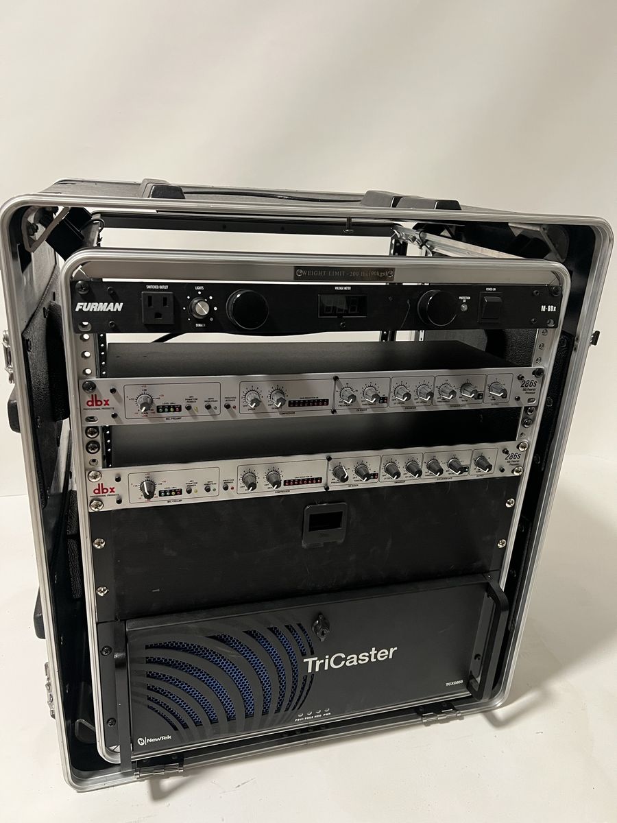 NewTek Tricaster Sound Equipment