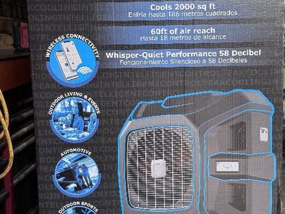 Portacool Apex 2000 Portable Evaporative Cooler - Brand New In Box