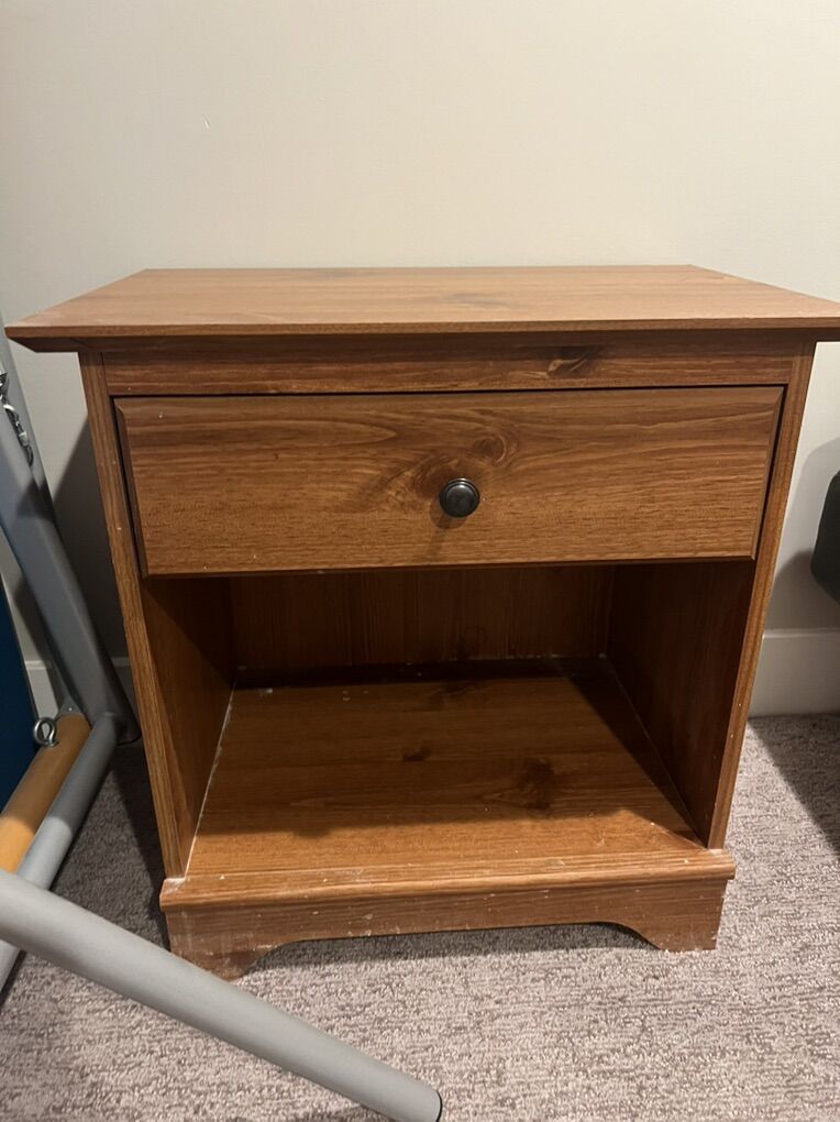 Wooden Nightstand