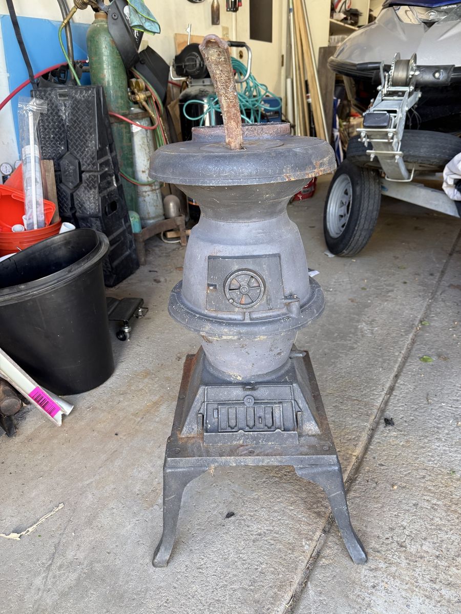 Potbelly wood stove