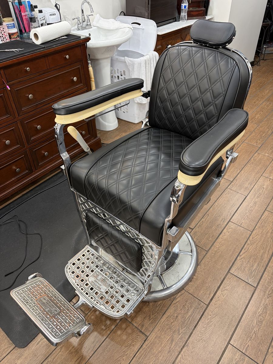 Vintage barber chair 