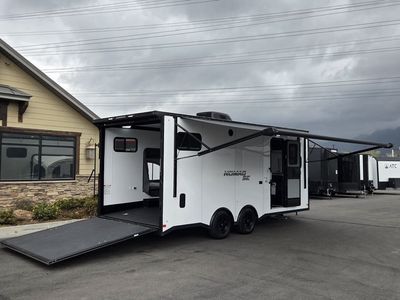 8x20 / 8.5x20 Nomad SE 20FK Toy Hauler Travel Trailer Enclosed Stealth 2026