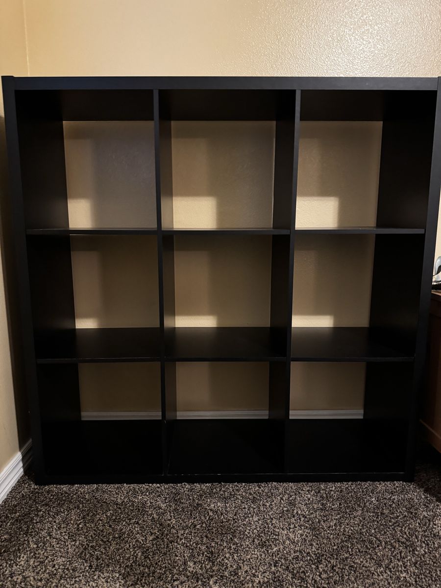 Black Cube Shelf