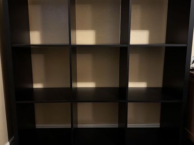 Black Cube Shelf