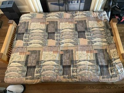Solid Maple Futon Frame with Free Mattress