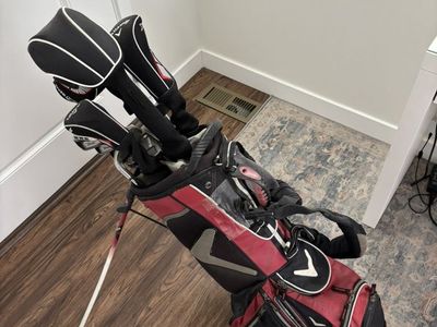 Complete Callaway Golf Set w/ Stand Bag + Kirkland Wedges