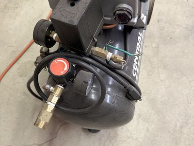 Central Machinery Air Compressor 2 HP 8 Gallon Used