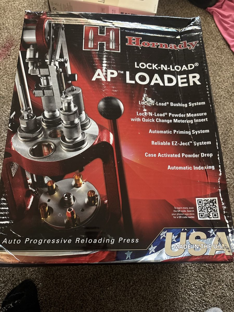 Hornady Lock-N-Load AP Auto Progressive Reloading Press Loader In Box