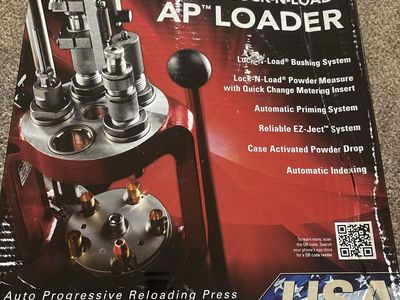 Hornady Lock-N-Load AP Auto Progressive Reloading Press Loader In Box