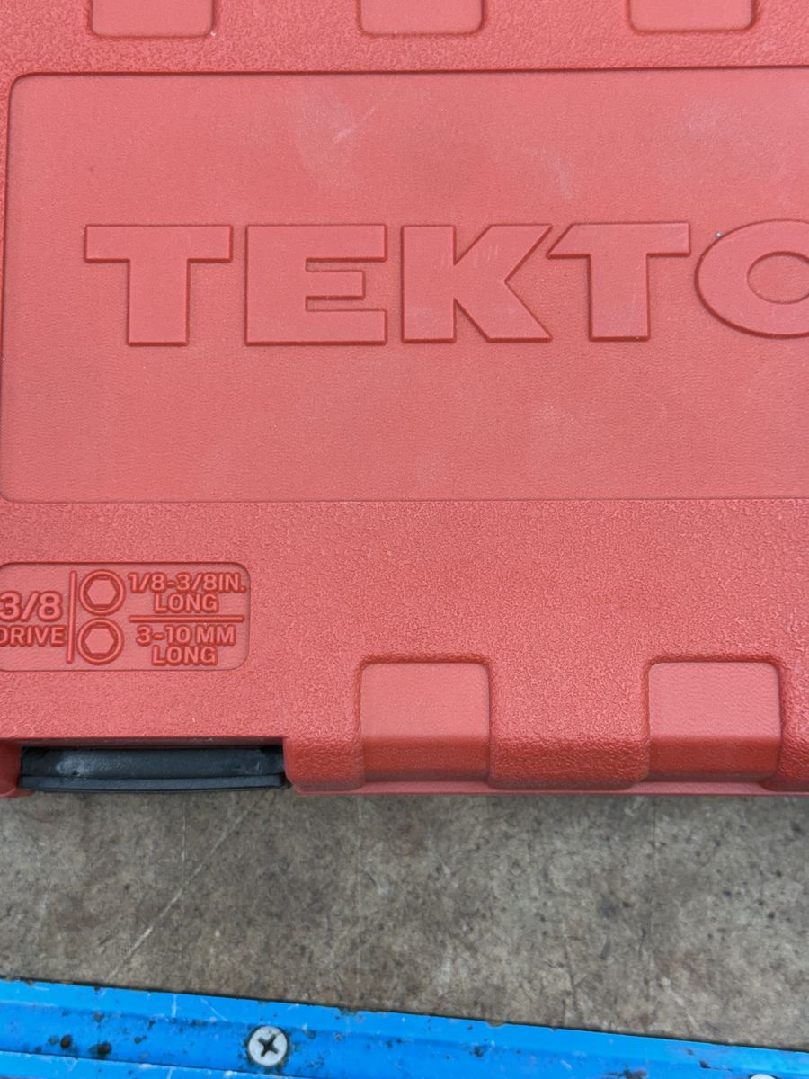 TEKTON 3/8-Inch Drive Long Hex & Torx Bit Socket Sets - 1/8"-3/8", 3-10mm, T10-T60
