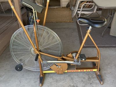SCHWINN AIRDYNE EXERCISE BIKE STATIONARY.